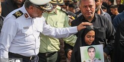 پیکر شهید مهدی الله‌پور در زادگاهش تشییع و به خاک سپرده شد