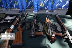 انهدام باند قاچاق سلاح در مرزهای سیستان و بلوچستان/ کشف تیربار m۲۴۹ جنگی از قاچاقچیان