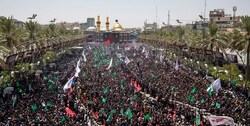 ورود ۱۶ میلیون زائر در روز عاشورا به کربلای معلی