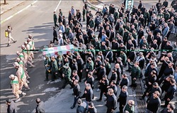 بنیاد تعاون سپاه میزبان شهید گمنام شد
