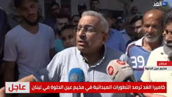 نماینده مجلس لبنان بر تلاش برای آرام کردن اوضاع در اردوگاه عین الحلوه تاکید کرد