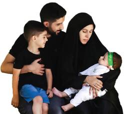 کارم را با اشک کنار گذاشتم تا همیشه خنده همسر و فرزندانم را ببینم