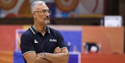 سرمربی تیم‌ملی بسکتبال: نتایج خوبی نگرفتیم، اما بازیکنان تا آخرین لحظه جنگیدند