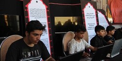 برپایی موکب بازی‌های رایانه‌ای در مراسم پیاده‌روی اربعین