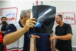 آمادگی مراکز درمانی هلال احمر نجف در موج بازگشت زائران