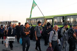 ناوگان مورد نیاز برای بازگشت زائران اربعین به مرزها اعزام می‌شود