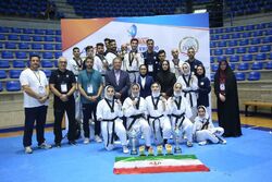 قهرمانی زنان و مردان پاراتکواندو ایران در آسیا