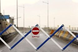 تردد از آزادراه تهران - شمال و کرج به سمت چالوس ممنوع شد