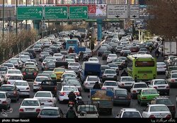 آخرین وضعیت ترافیکی معابر و بزرگراه‌های تهران