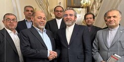 دیدار باقری کنی با مقام ارشد حماس در مسکو