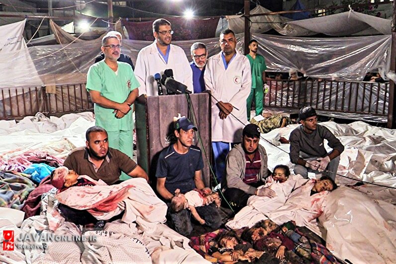 کشتار بیمارستان المعمدانی غزه