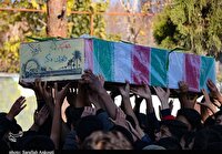 استقبال باشکوه بجنوردی‌ها از ۳ شهید گمنام/ مردم خوش‌نامان وطن را در آغوش گرفتند