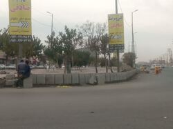 بهسازی دوربرگردان جاده ساوه با پیشرفت ۵۰ درصدی در نصیرشهر