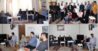 دیدار سرپرست اداره فرهنگ و ارشاد اسلامی اسلامشهر با خانواده زنده یاد استاد خلیل عمرانی 