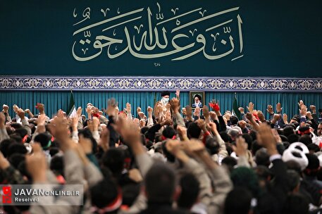 دیدار بسیجیان با رهبر انقلاب