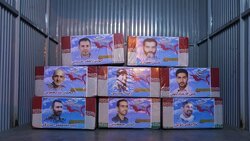 تشییع پیکر ٨ شهید مدافع حرم از مهدیه مشهد تا حرم مطهر رضوی