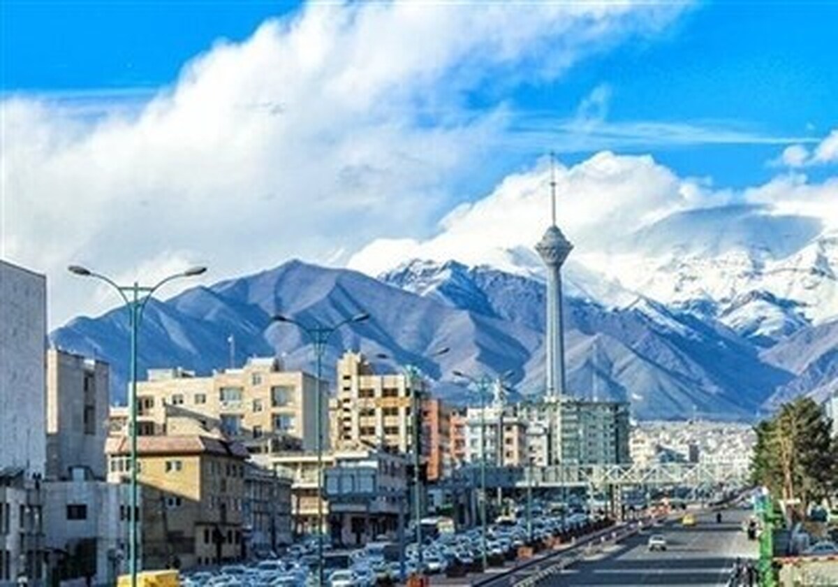 باران هوای تهران را پاک کرد