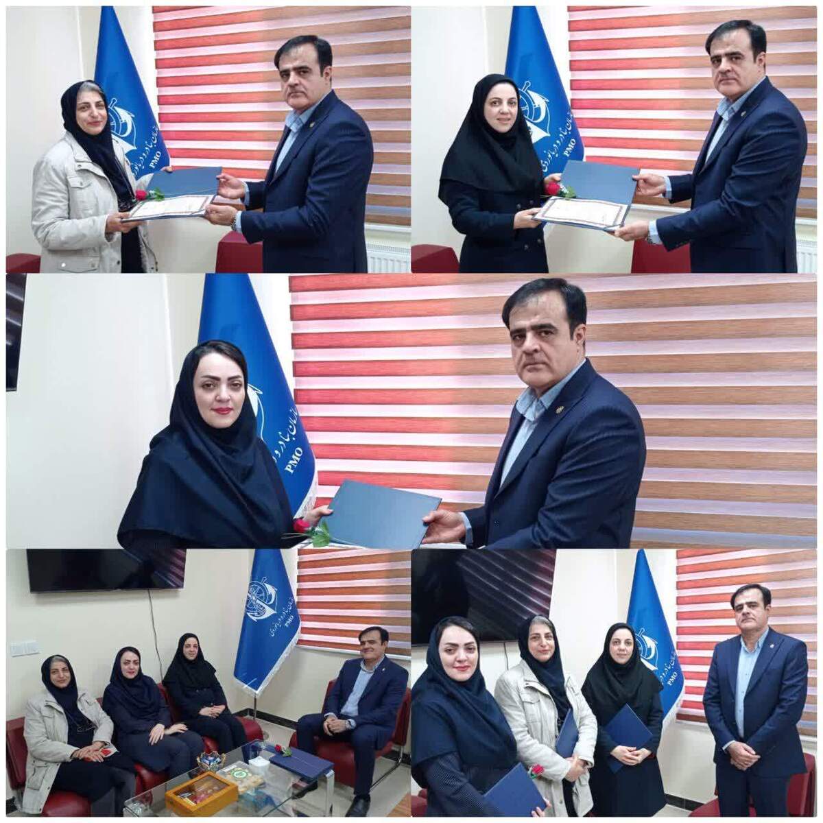 مراسم تجلیل از بانوان شاغل در بنادر و دریانوردی استان گلستان