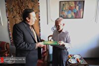 دیدار استاندار قزوین با جانباز و آزاده سیاسی