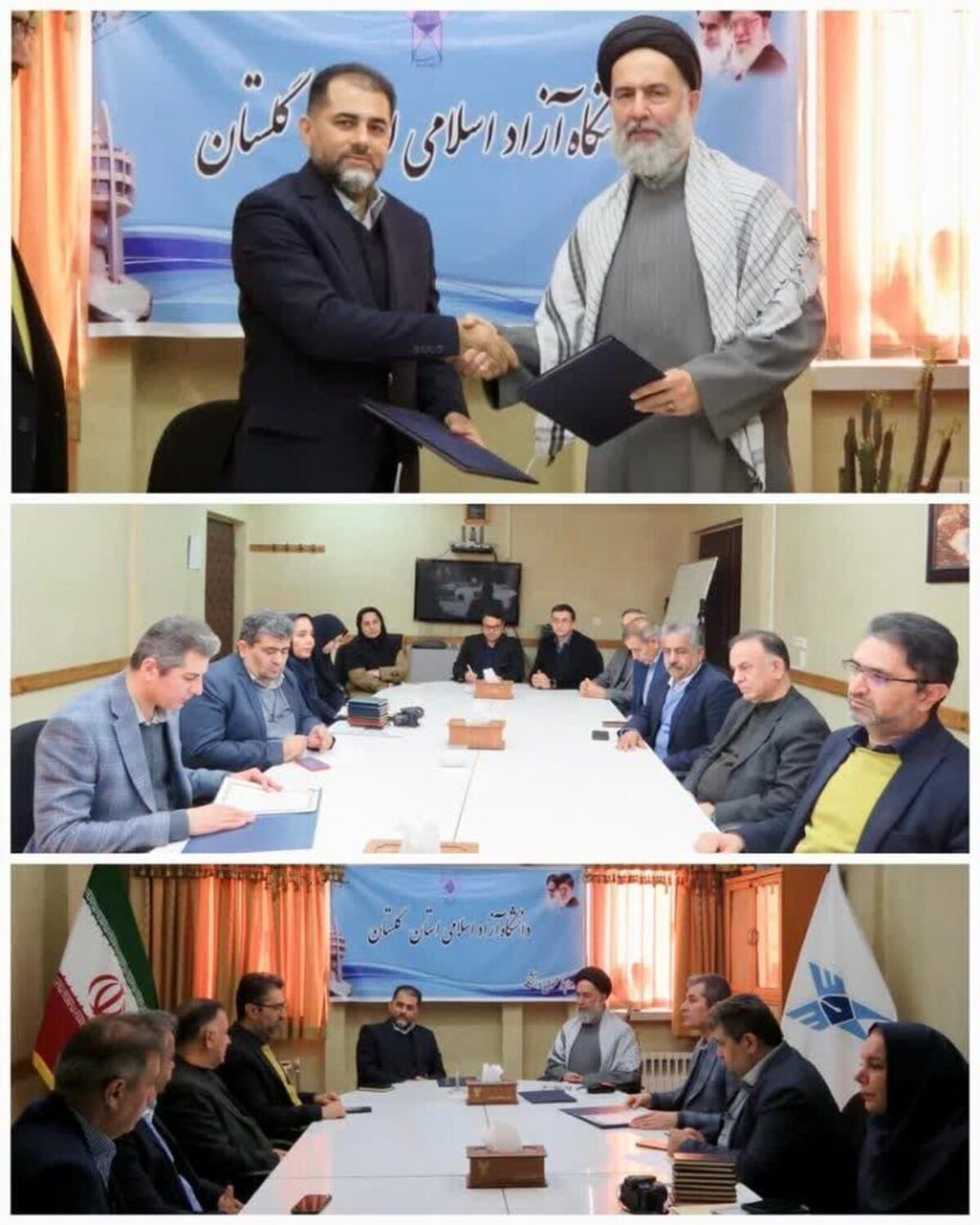 انعقاد تفاهم ‎نامه همکاری بین کانون وکلای دادگستری گلستان و دانشگاه آزاد اسلامی استان گلستان