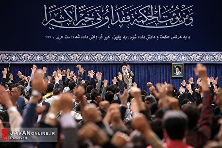 دیدار رمضانی دانشجویان با رهبر معظم انقلاب