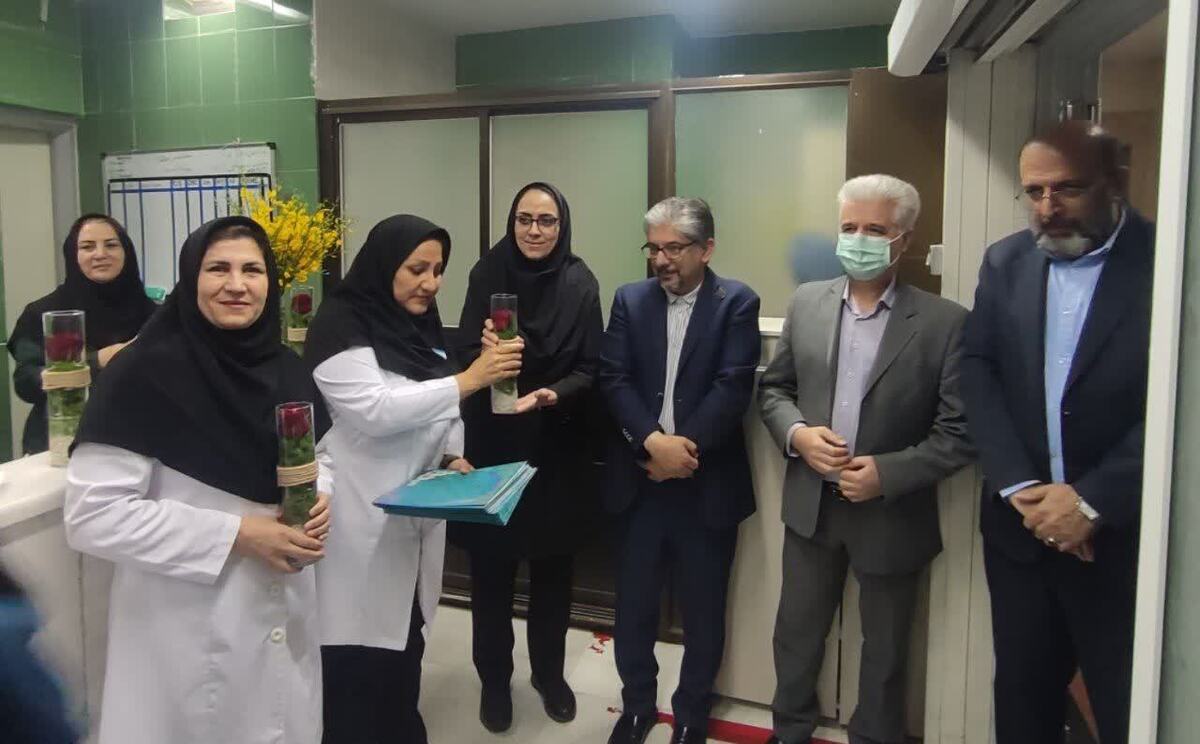 کارشناسان مامایی مراکز درمانی تامین اجتماعی استان البرز تجلیل شدند