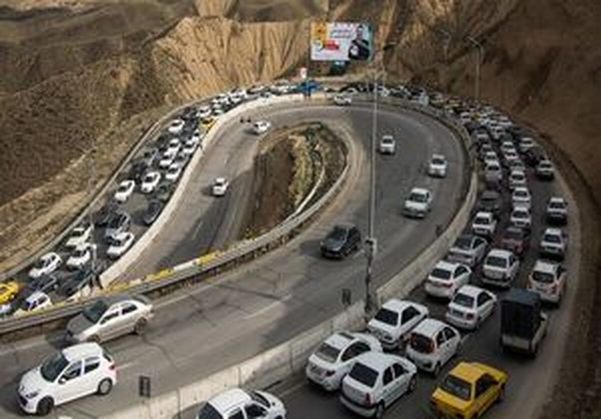 جاده کرج - چالوس بسته شد