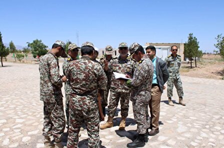 بازدید فرمانده منطقه پدافند هوایی شمال شرق از ایستگاه رادار شهید بیدی