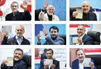 نامزد‌ها آرایش گرفتند