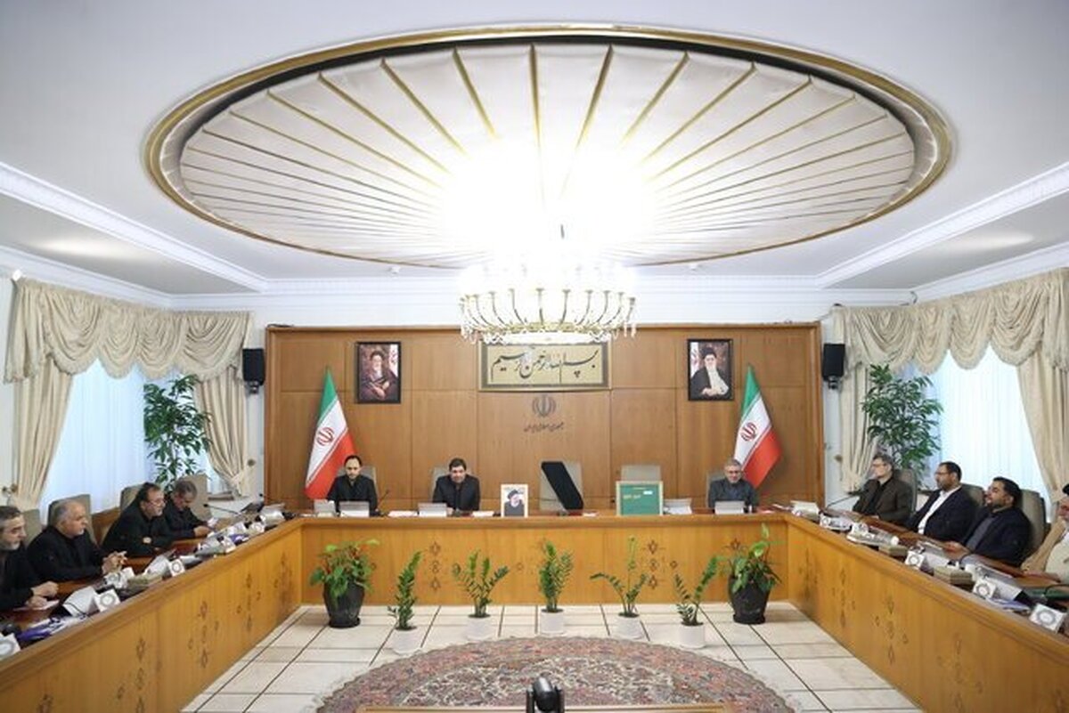 نخستین جلسه هیات دولت به ریاست سرپرست ریاست جمهور برگزار شد