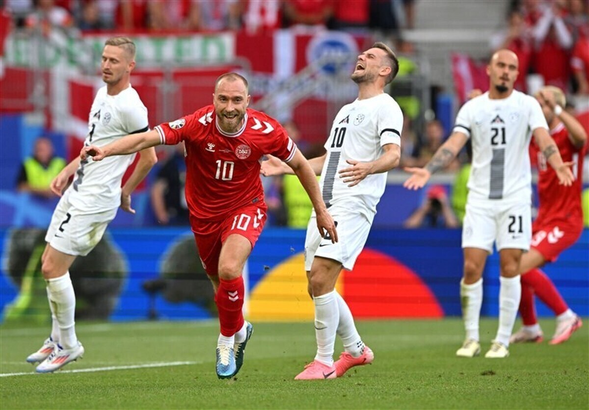 یورو ۲۰۲۴ آلمان/ دانمارک و اسلوونی اولین تساوی یورو ۲۰۲۴ را رقم زدند