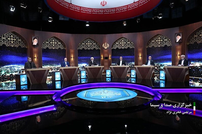 فیلم دومین مناظره تلویزیونی نامزدهای چهاردهمین دوره انتخابات ریاست جمهوری