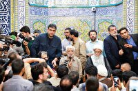 سعید به بازار رفت، رئیس ستاد مسعود سخنرانی کرد‌