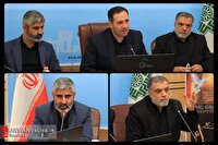 بازدید نمایندگان مجلس شورای اسلامی از اداره امور مالیاتی استان قزوین بمناسبت هفته مالیات