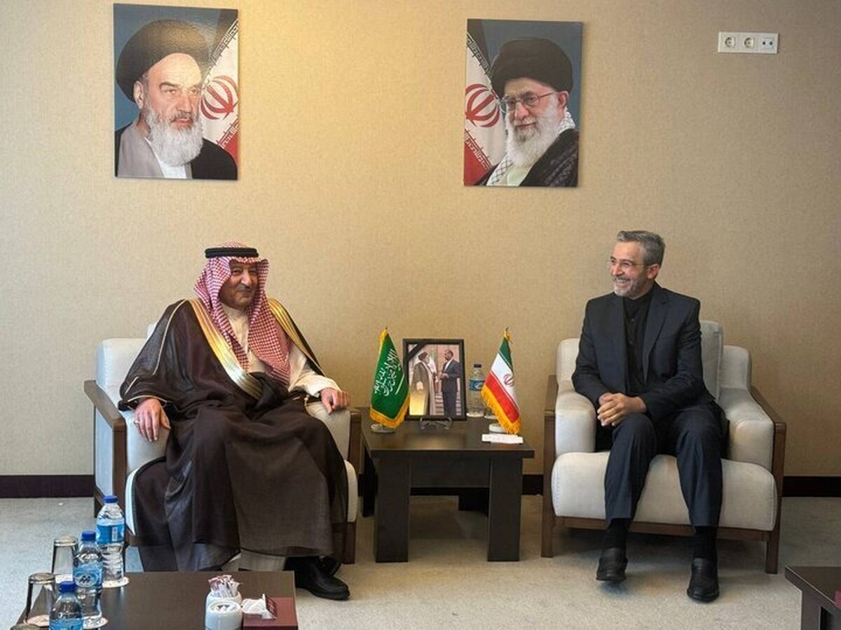 دیدار باقری با قائم مقام وزارت خارجه عربستان