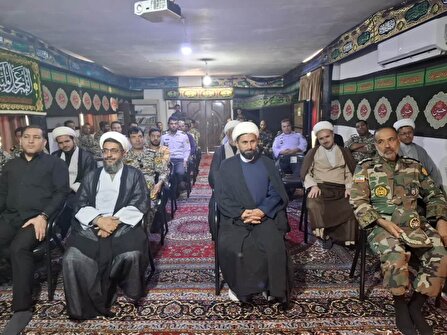 برگزاری آئین تکریم و معارفه رؤسای عقیدتی سیاسی ایستگاه رادار تربت جام