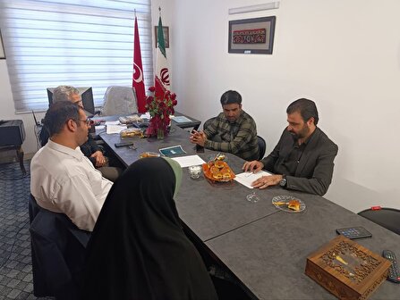 بازدید مدیر کل اسناد و کتابخانه ملی شرق کشور از نمایندگی روزنامه جوان