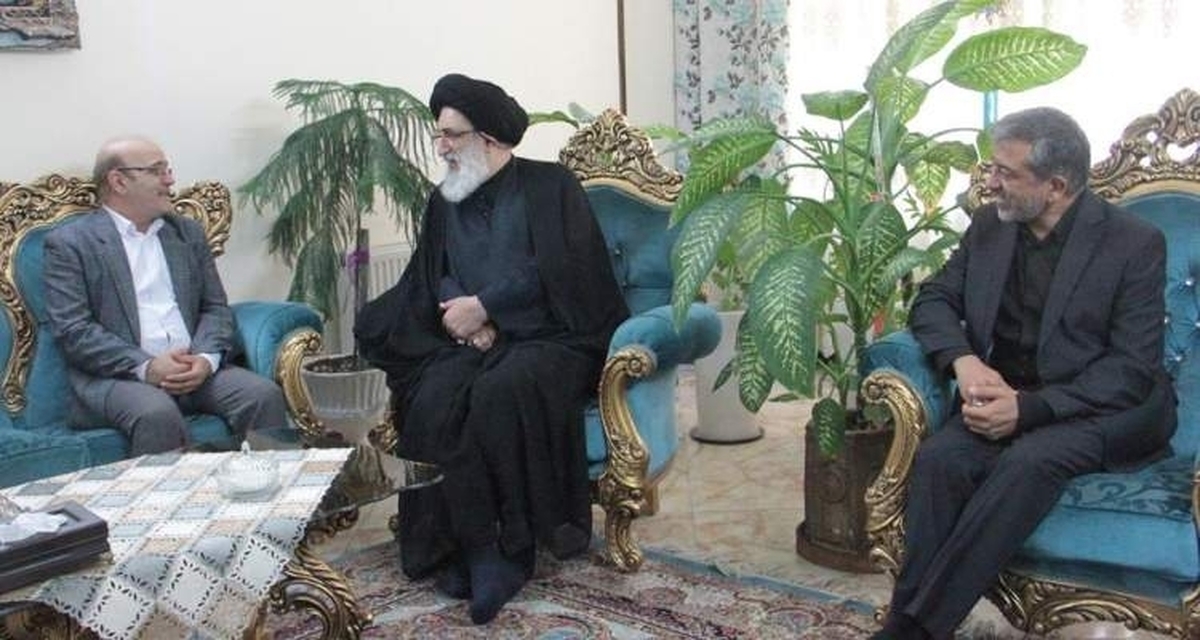 دیدار نماینده ولی‌فقیه در استان البرز و امام‌جمعه کرج با دو تن از جانبازان انقلاب اسلامی