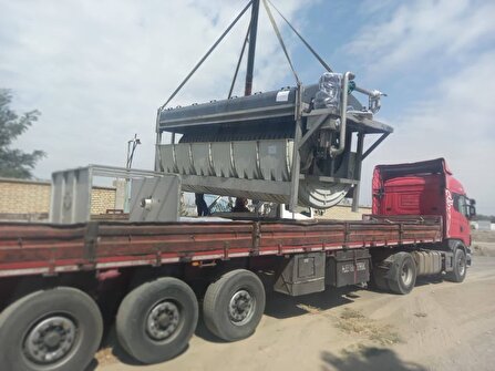 نصب یک دستگاه میکرواسترینر در تصفیه خانه خین عرب