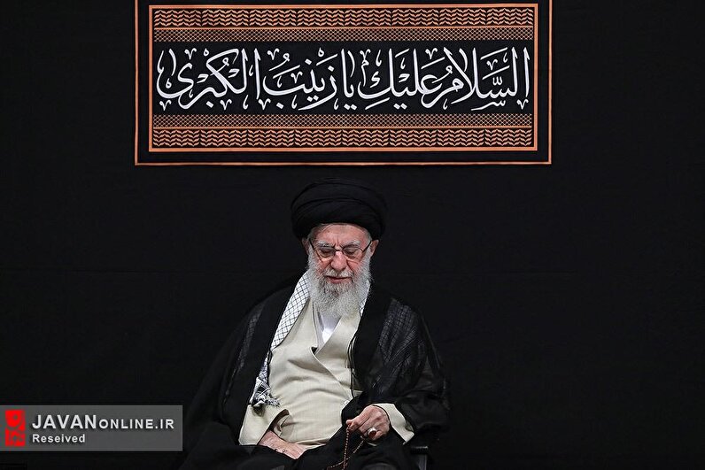 مراسم عزاداری اربعین حسینی با حضور رهبر انقلاب