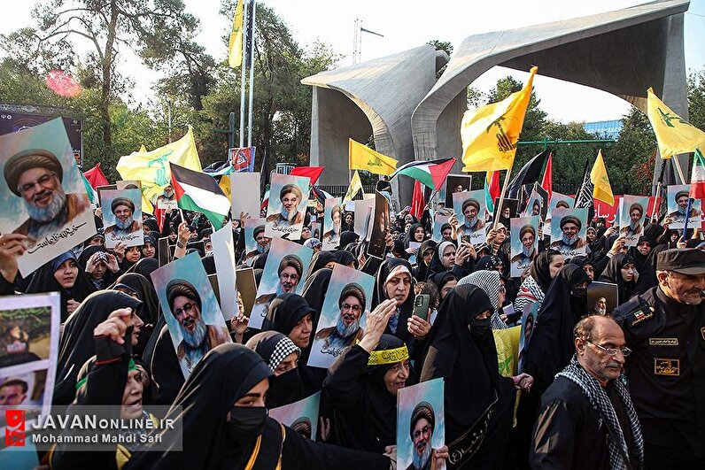 دسته عزاداری مردمی دانشجویی شهادت سید حسن نصرالله