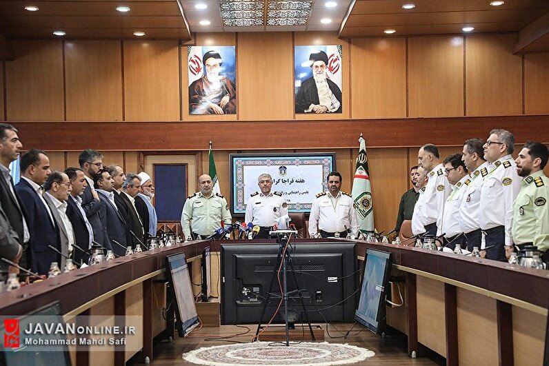 افتتاح مرکز جامع اطلاع‌رسانی برخط پلیس راهور تهران بزرگ