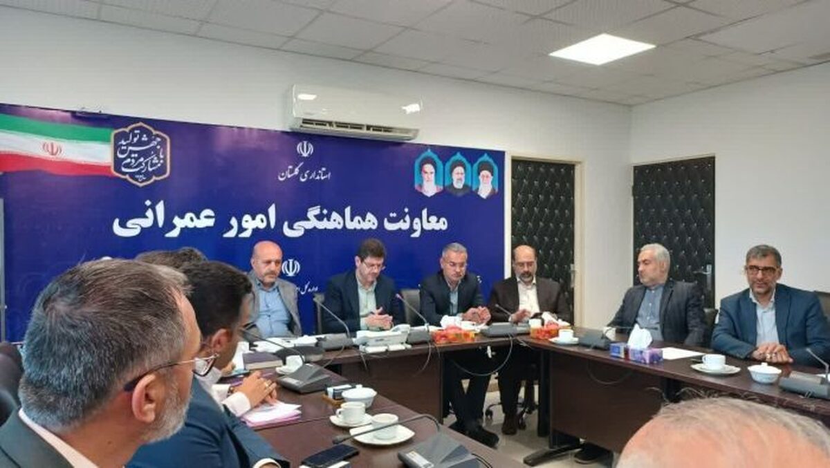 تامین روشنایی میدان ترمینال گرگان  با احداث برج نوری