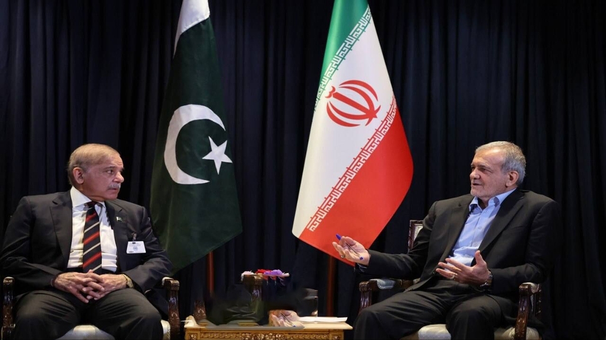 دیدار نخست‌وزیر پاکستان با رئیس‌جمهور ایران در نیویورک