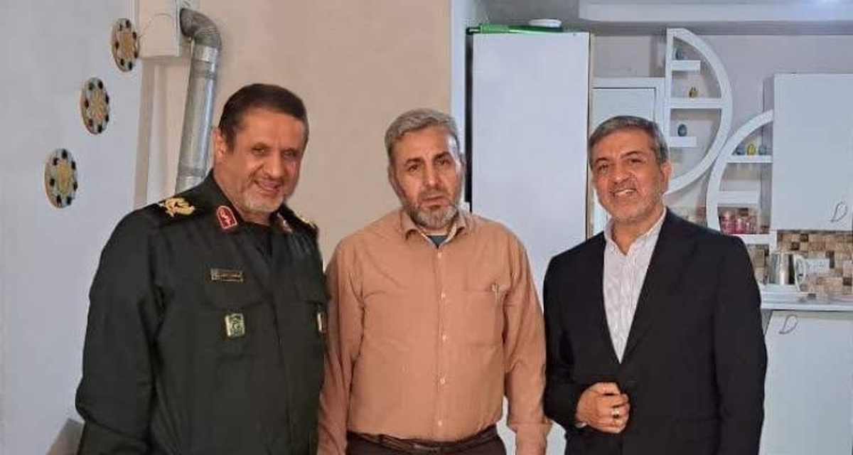 دیدار مدیرکل بنیاد استان البرز با یادگار دوران دفاع مقدس