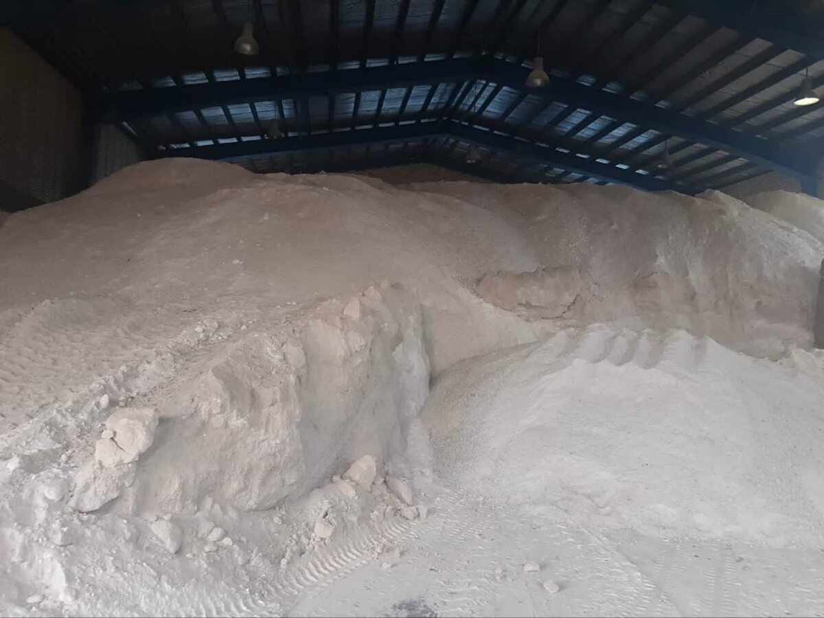 ذخیره سازی 3500 تن نمک برای زمستان امسال