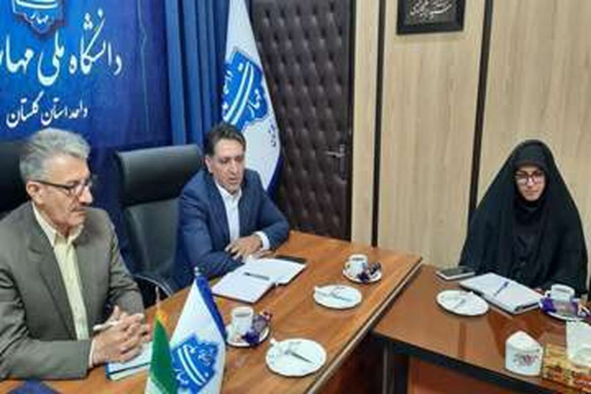 دیدار مدیرکل آموزش فنی و حرفه ای گلستان با  رئیس دانشگاه ملی مهارت استان
