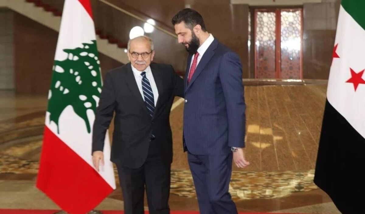 نخست وزیر لبنان در سفر به سوریه با جولانی دیدار کرد