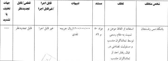 جریمه استقلال و ۵ باشگاه لیگ برتری