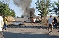 حمله پهپادی رژیم صهیونیستی به اطراف صیدا در جنوب لبنان